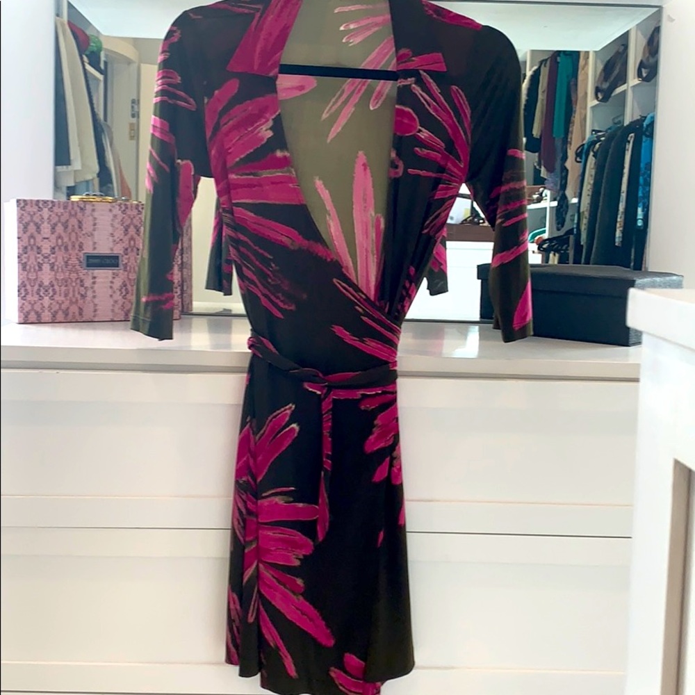 Glam wrap dress